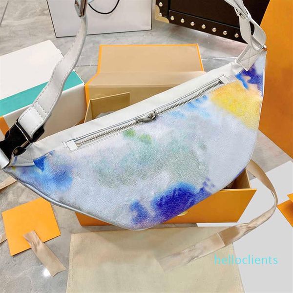 

shoulder bags waist luxurys designers mens fashion belt large discovery watercolor crossbody bumbag brand special offer245v