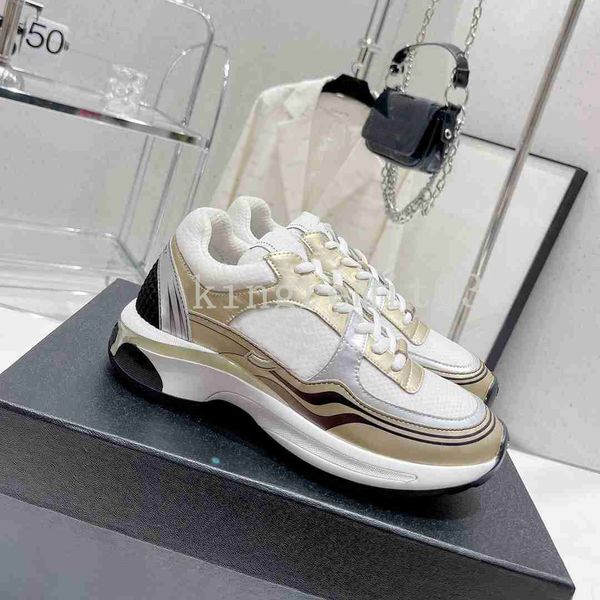 

designer sneakers calfskin casual shoes reflective shoes vintage suede leather trainers all-match stylist sneaker patchwork leisure sh, Black