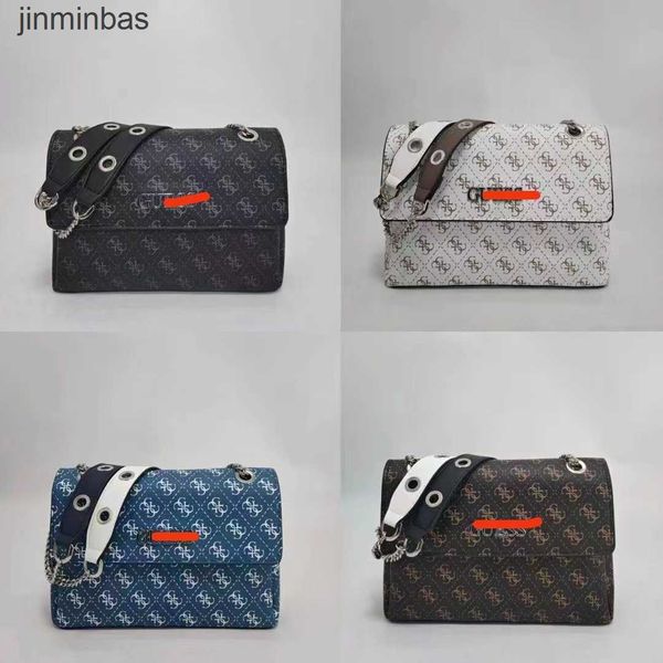 

2023 latest hand bag the shop has a 60% discount women's gu chain splicing small square gs