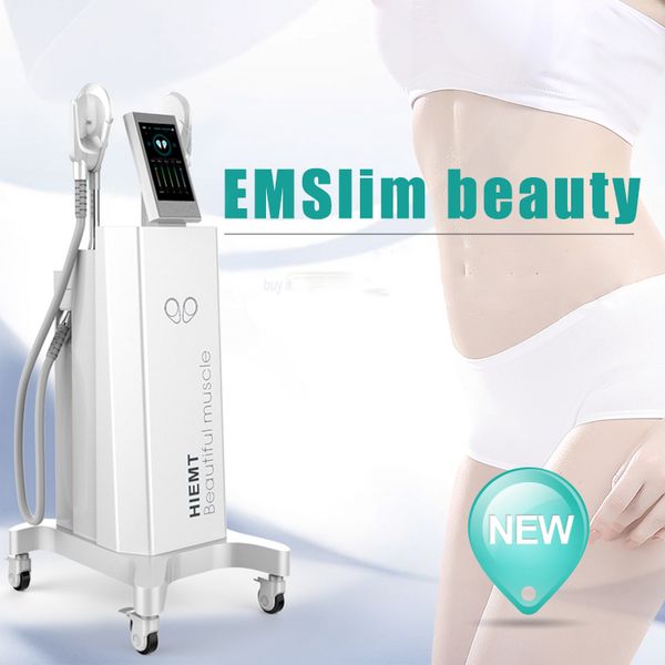 

emslim stimulate muscle equipment hiemt fat removal slimming machine tesla muscles stimulator machines 2 handles