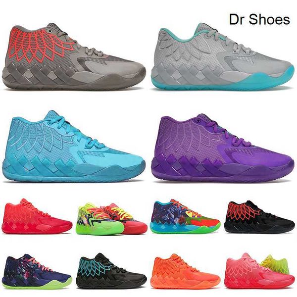 

2022 fashion lamelo ball basketball shoes mens 3 balls mb.01 trainers rock ridge queen city rick and morty red beige be you black blast not