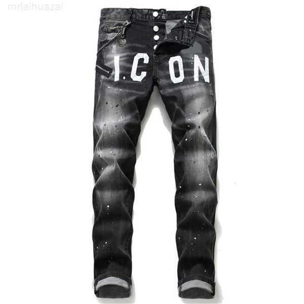 

men's jeans mens designer distressed ripped biker slim fit motorcycle bikers denim for men s fashion mans black pants pour hommesxc5h, Blue