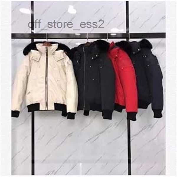 

men's down parkas jackets winter mens outdoor coat jacket casual hooded moose coats outerwear man warm men puffer doudoune outwear bomb, Black