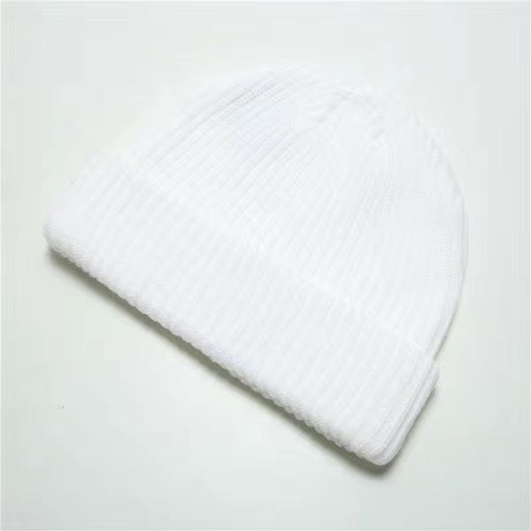 

womens luxury knitted hat brand designer beanie cap men women hats autumn winter wool outdoor casual fitted fashion caps for lovers 2022, Yellow