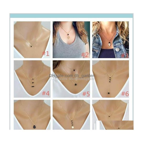 

pendant necklaces mixed styles sier gold plated lava stone aromatherapy essential oil diffuser for women jewelry gpkdo pendant neckl otcqe, Silver