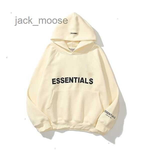 

men's hoodies sweatshirts feel of god double line essentials fashion brand new chest soup seal couple hooded sweater fog tracksuits bra, Black