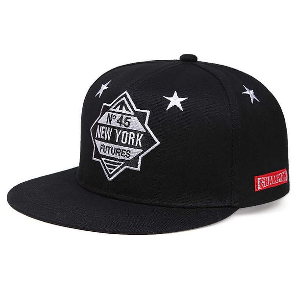 

ball caps hip-hop snapback men's baseball outdoor sunscreen sun cap cotton breathable flat-brimmed adjustable diy hat 1206, Blue;gray