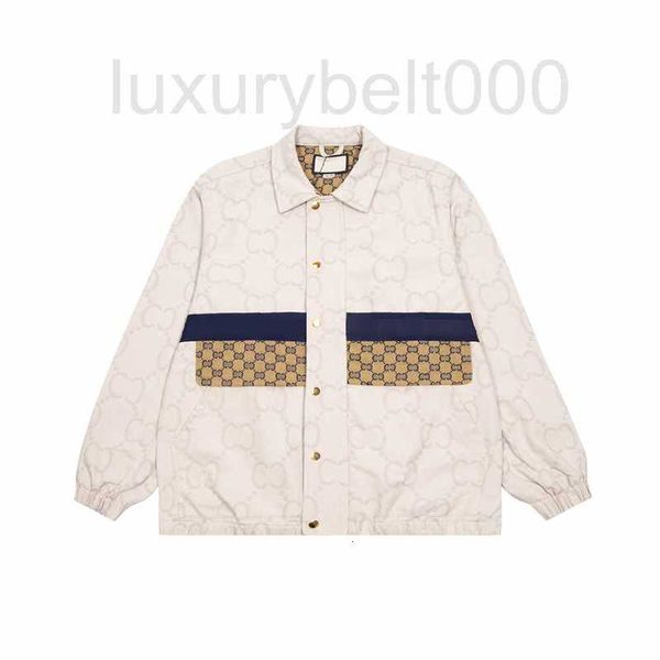 

women's jackets designer 2022 new womens jacket luxury designer double g letter printed autumn winter women and men fashion coat us siz, Black;brown