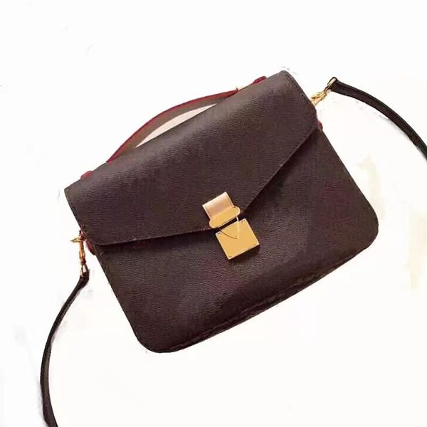 

5a message bags women fashion canvas handbag envelope soft hasp classic-package shoulderbag crossbody with box b007-1 bag0001