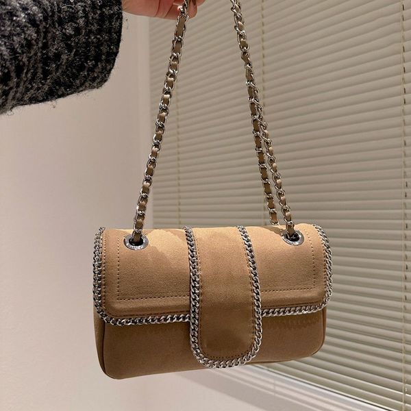 

cc bags luxury brand cross body women suede crossbody bag matelasse chain classic flap shoulder bag handbag coin purse shopping trip birkin