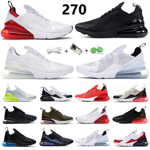 

270 270s men women running shoes sneaker anthracite triple black white university red barely rose anthracite light bone tiger cactus mens