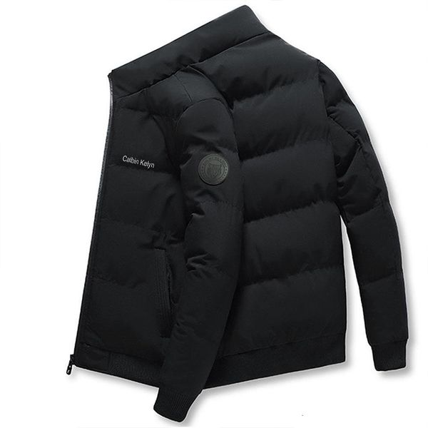 

men's down parkas jacket warm thick puffer water and wind-resistant breathable coat casual big size men s 221206, Black
