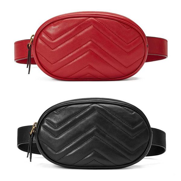 

whole fashion pu leather handbags women bag fanny packs waist bags handbag lady belt chest purse 4 colors193o