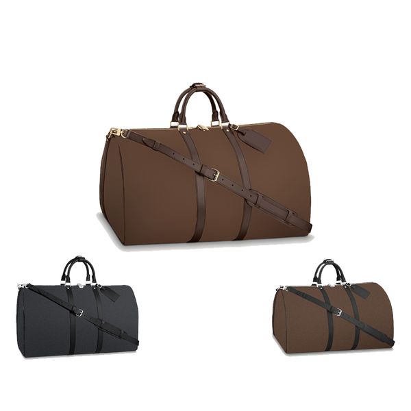 

genuine leather quality women's men m56714 crossbody duffel bags tote fashion keep travel duffle shoulder handbag purse luxury clutch d