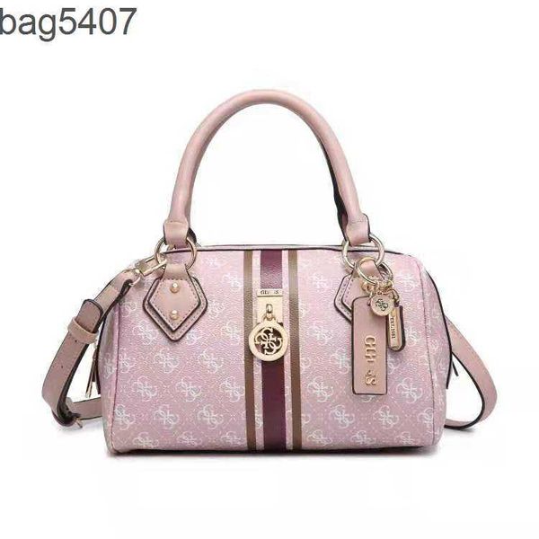 

store discounts are 55% design small square bag 2021gs fashion letter boston bag stripe one shoulder zipper pillow msenger hand temperament