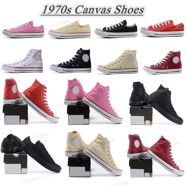 

white 1970s casual shoes all size 35-46 sports stars low high classic canvas 1970 shoe men sneakers mens womens sneaker chuck 70 chucks plat