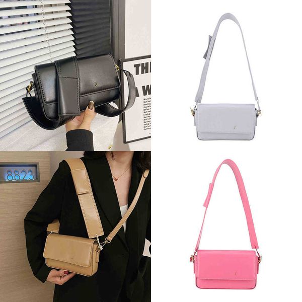 

evening bags j shoulder hand luxury bags design crossbody purse women's fashion versatile small square french stick underarm bag 11