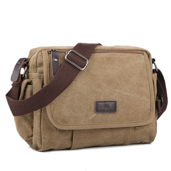 

evening bags casual canvas men small shoulder bag vintage satchel retro crossbody sling for leisure male messenger handbag bolsa feminina 22