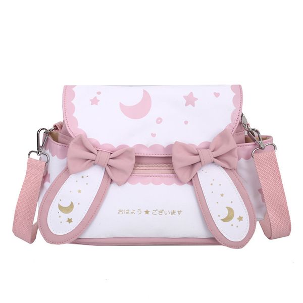 

evening bags lolita moon star printed bow tie women shoulder bag cross body 221205