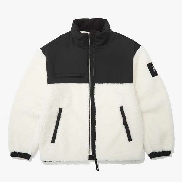 

women s down parkas autumn and winter warm coat cashmere stand collar couple embroidered patchwork l221205, Black