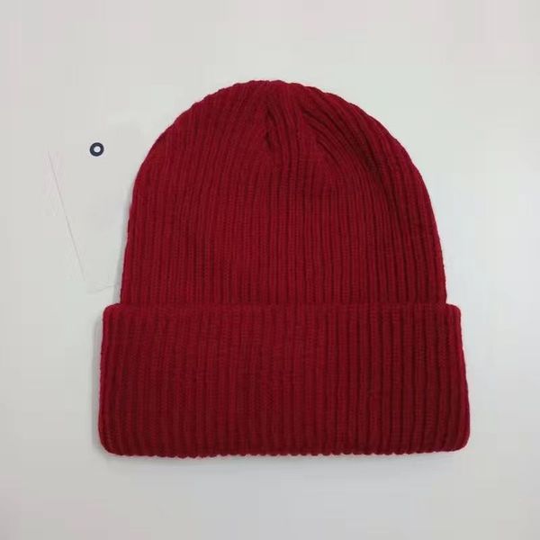 

2022 hat mens designer beanie cable chunky knit snapback winter caps hats women and men beanies with warm boy girl cap more colors, Yellow