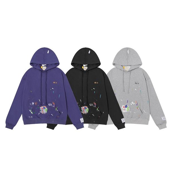 

designer hoodies man fashion sweaters casual street style hoodie men loose basic pullover cotton sweater woman streetwear quality, Black