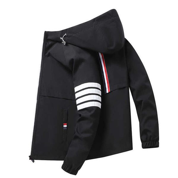 

men's jackets jackets 2022 new korean fashion jacket men clothing hooded streetwear harajuku oversized y2k coats plus size long sleeve, Black;brown