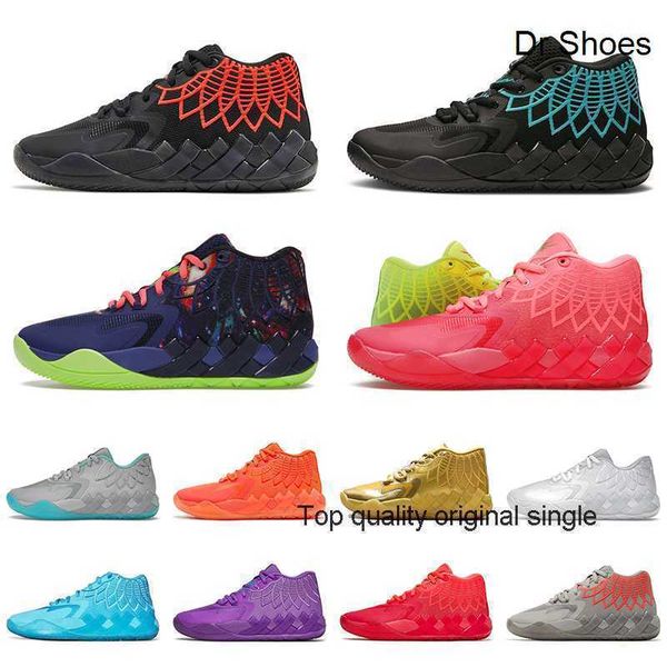 

professional lamelo ball 1 mb.01 basketball shoes black blast buzz city galaxy mens trainers lo ufo not from here queen city rick and morty