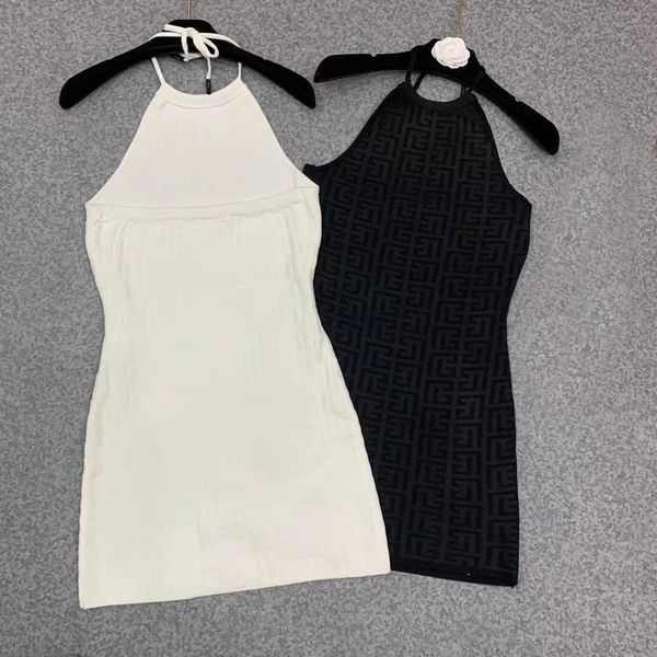

casual fashion women summer t new shirt brand dresses luxury strapless knitted bandage dress high waist lady elegant sleeveless sweater, White