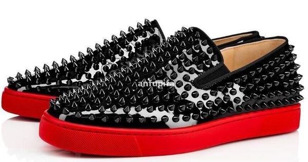 

red bottomed christians sneakers casual shoes mens womens low black designer full spikes roller boat flats skateboard loafers luxury ma koh