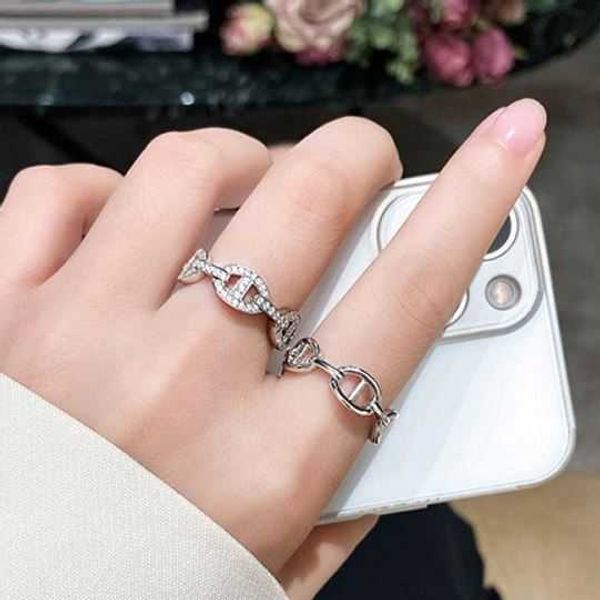 

designer hamser ring gold pig nose ring female silver fashion vegetable finger light small pigs