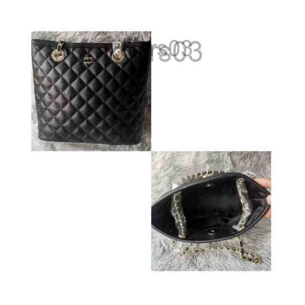 

designer channel tote bag leather messenger handbag man woman lovers large capacity fashion luxurious caviar shoulder bucket bag l284o