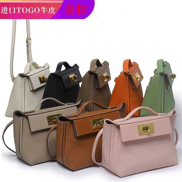 

herme kely bags for women online shop togo layer leather wing cross arm single shoulder portable women's dumpling gold bu le