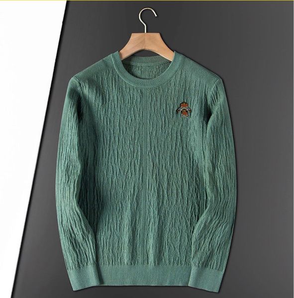 

designer sweater men fashion men classic knit mens clothing pullover sweaters animal print casual winter hoodie pullovers women letter size, White;black