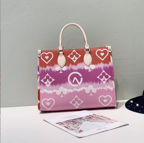 

real logo factory famous brand design ladies leather bag with paper handbags for women set