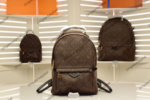 

old flower backpack quality handbags purse shoulder bags cowhide leather letters zipper closure women back pack three sizes m41560 m41561 lo