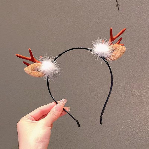 

festive christmas headdress hairband hairpin santa claus snowman antler headband