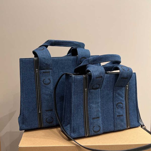 

the tote bag designer handbags women denim bags fashion shopping large totes handbag travel luggage shoulder purse 221207