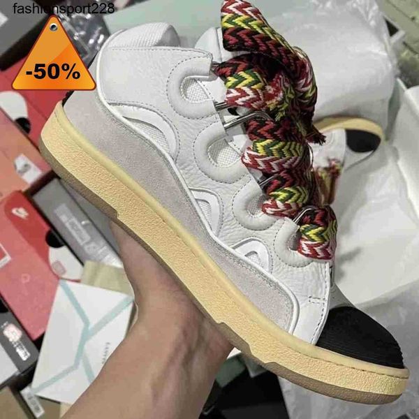 

dress shoes low shoes sb low dress shoes designer luxury lanvins bread shoes pure original thick soled casual sneakers spring new couple for, Black