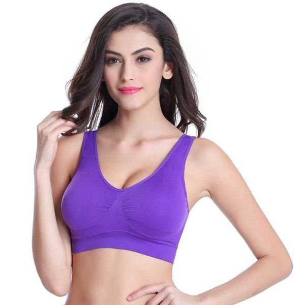 

women sports bra without pad sleep brassiere underwear sleep yoga sports bra vest plus size no sponge insert pad bralette, Red;black