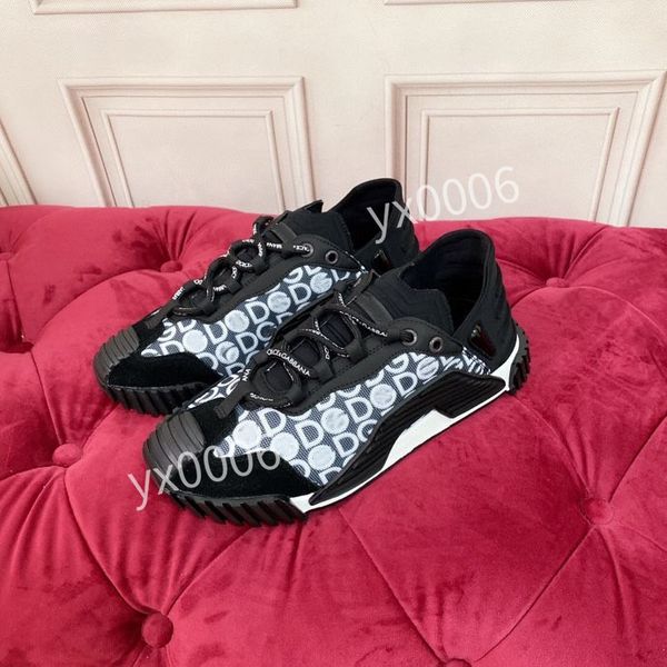 

2022 designer sneakers boots striped vintage sneaker casual shoes fashion lattice brand shoe women outdoor classic tassel flats size35-41, Black