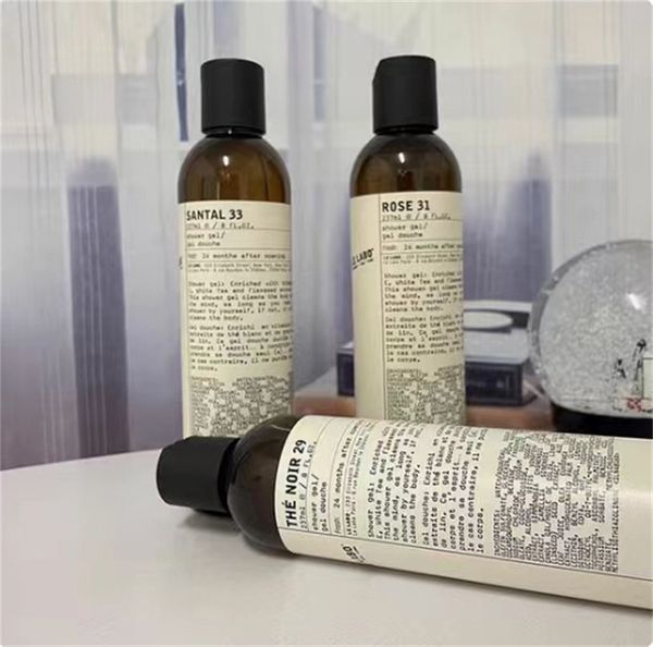 

le labo shower gel 237ml santal 33 rose 31 bergamote 22 bath full body quick whitening body wash moisturizing lotion