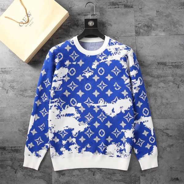 

mens womens designer sweaters pullover long sleeve sweater sweatshirt embroidery knitwear man clothing winter warm clothes, White;black