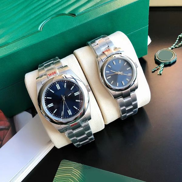 

mens watches 36mm 41mm 2813 automatic mechanical oyster 904l stainless steel super luminous lovers wristwatches women waterproof female watc, Slivery;brown
