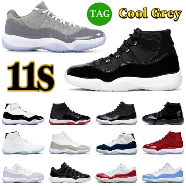 

retro 11 basketball shoes men women 11s cherry cool grey midnight navy jubilee 25th anniversary concord bred low 72-10 legend blue trainers