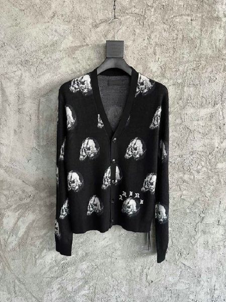 

2023 new designer men's sweater warm wool underwear pullover men's in autumn and winter, White;black