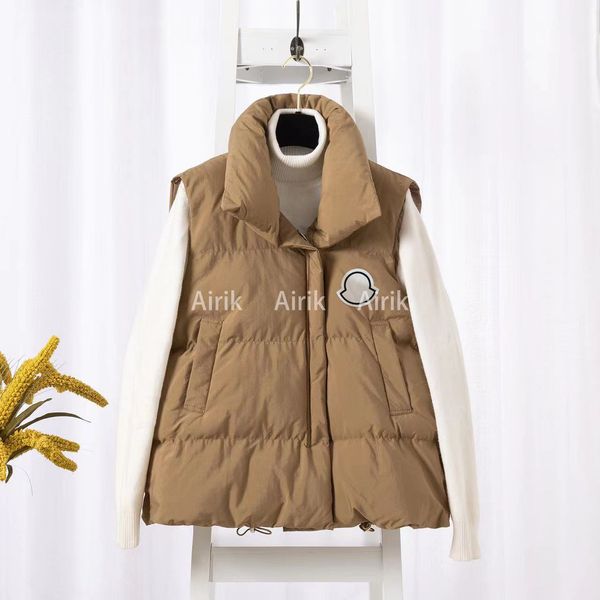 

jackets women coat monclair parkas windproof embroidered classic vests, Black;white