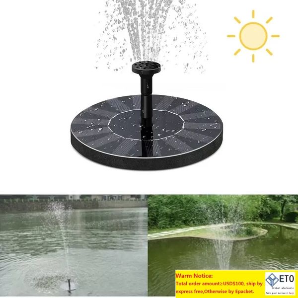 New solar Water Pump Power Panel Kit Fountain Pool Garden Pond Submersible Watering Display with English Manaul