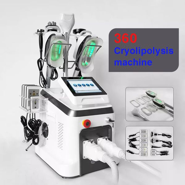

360Â° cryo cryolipolysis fat e slimming machine ing cryotherapy cool slim fat reduction body shaping weight loss beauty salon equipment
