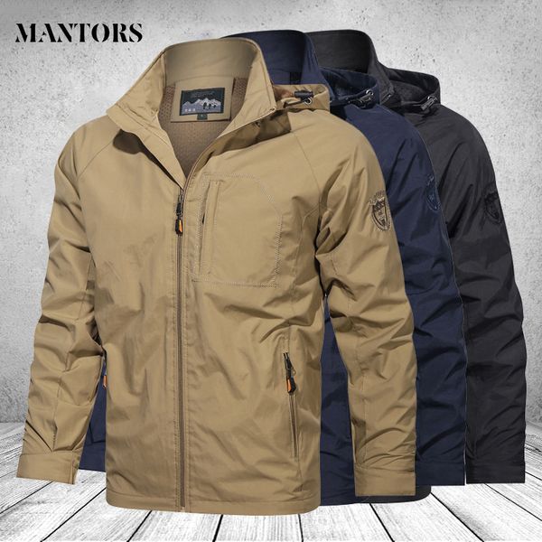 

mens jackets men jackets windbreaker autumn long sleeve solid casual sport zipper outdoor waterproof coat male clothing jackets outwears 4xl, Black;brown
